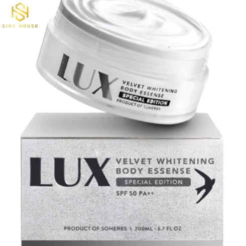 Kem body LUX Velvet Whitening Body Essence 200mL	