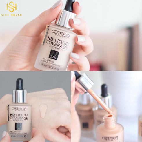 Kem nền Catrice HD Liquid Coverage 