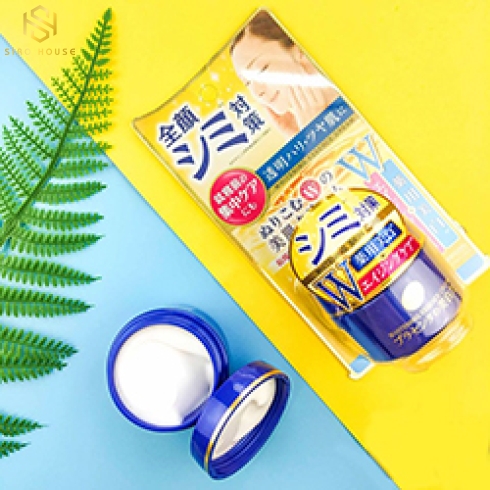 Kem dưỡng trắng Meishoku Whitening Essence Cream - Nhật