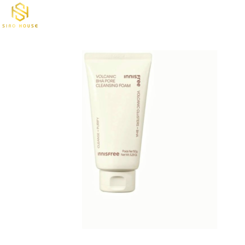 (Mẫu Mới 2023) Sữa rửa mặt INNISFREE VOLCANIC PORE BHA (150Gr)