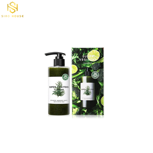 Sữa Rửa Mặt Thải Độc Rau Củ 3 In 1 SUPER Vegitoks Cleanser 300ML