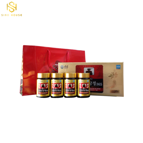 Cao Hồng Sâm Taewoong Food 6 Years Korean Red Ginseng Extract 365 (240g x 4 lọ)