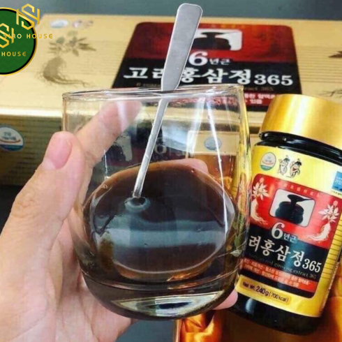Cao Hồng Sâm Taewoong Food 6 Years Korean Red Ginseng Extract 365 (240g x 4 lọ)