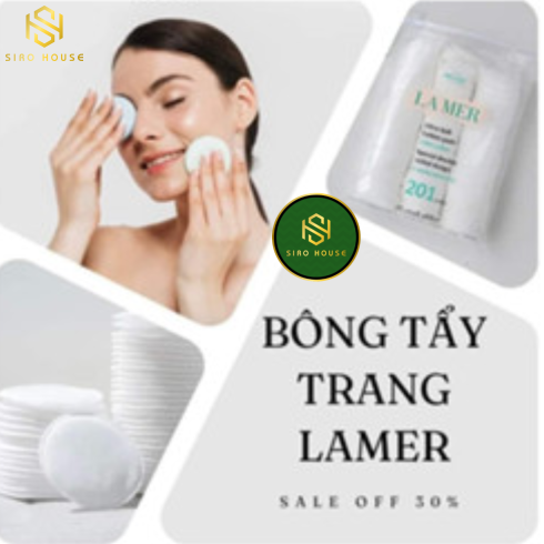 Bông tẩy trang Lamer  (Gói 201 miếng)
