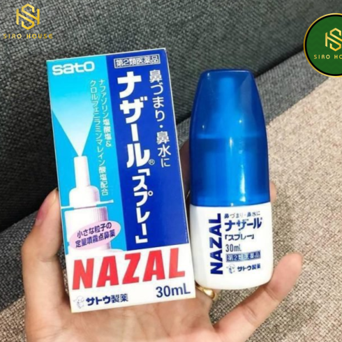 Xịt mũi SATO Nazal 30ml