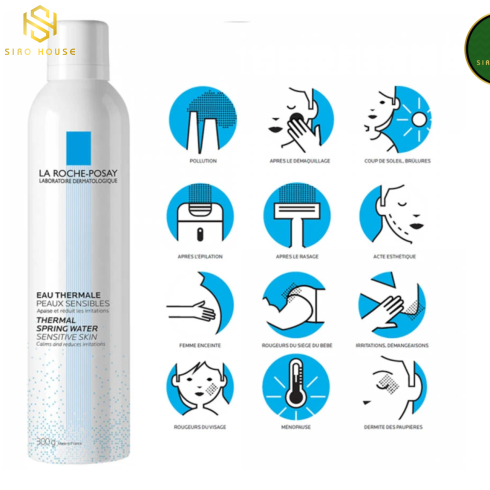 Xịt khoáng LA ROCHE POSAY Thermal Spring Water (150mL)