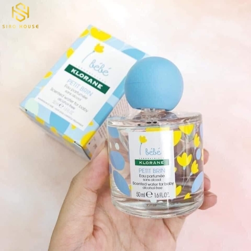 Set nước hoa trẻ em KLORANE Bébé 50mL + Thỏ tai xanh