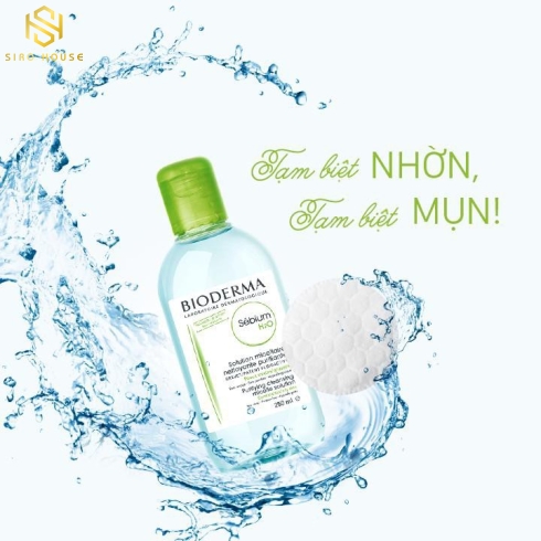 Tẩy trang BIODERMA Sébium H2O 500mL