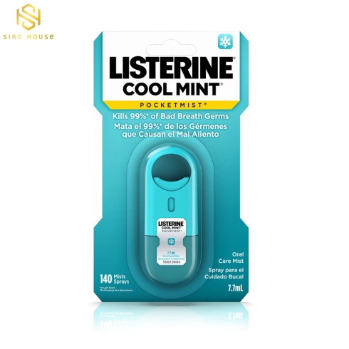 Xịt thơm miệng LISTERINE Cool Mint Pocketmist (Mỹ)