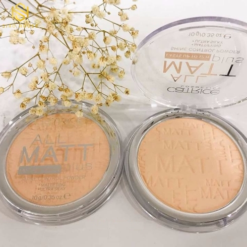 Phấn phủ CATRICE All Matt Plus Shine Control Powder
