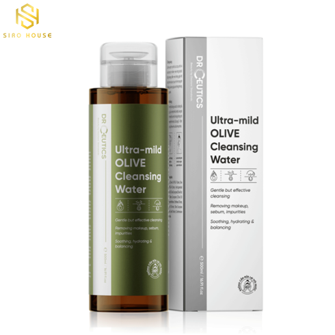 Tẩy trang DR CEUTICS Ultra Mild Olive Cleansing Water 500mL