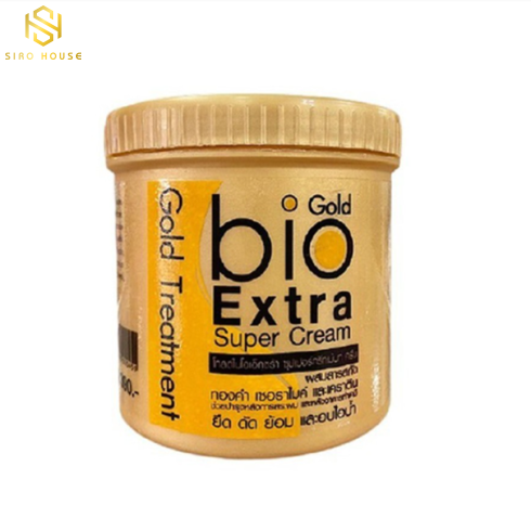 Kem ủ tóc GOLD Bio Extra Super Cream 390mL