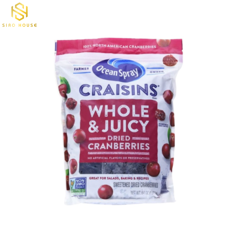Nam việt quất sấy OCEAN SRAY Craisins Dried Cranberries 1.81kg