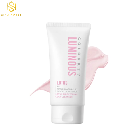 Sữa rửa mặt COLORKEY Luminous Lotus Brightening Clay 100g 