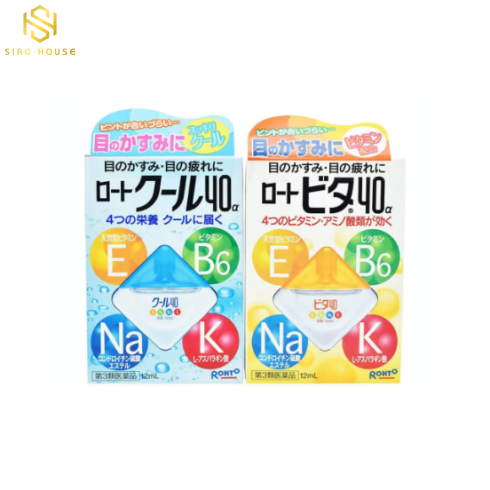  Thuốc Nhỏ Mắt Rohto Vita Nhật Bản 12ml