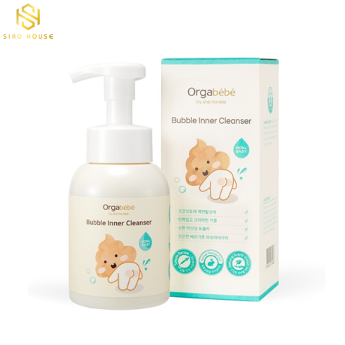 Dung dịch vệ sinh hữu cơ cho bé ORGABÉBÉ 300mL
