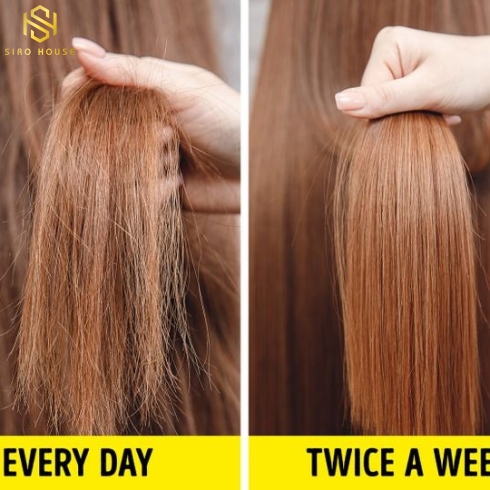 Dầu gội TRESEMME Keratin Smooth Thái Lan 450ml màu đỏ 5in 1 suôn mượt vào nếp