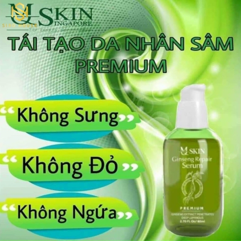 SERUM THAY DA NHÂN SÂM MQSKIN