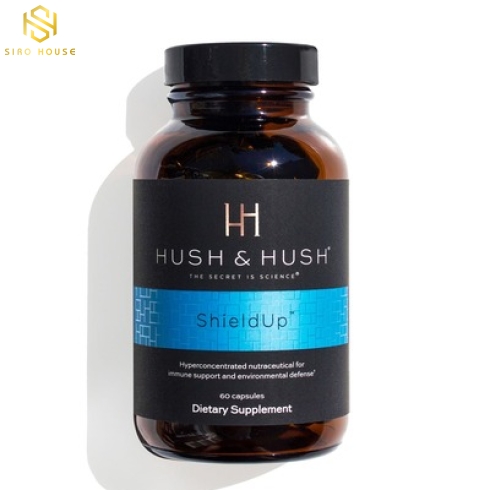 Viên uống chống nắng bảo vệ da HUSH & HUSH Shield Up 60 viên