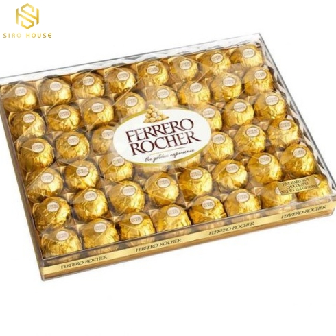 Chocolate FERRERO ROCHER 600g (Hộp 48 viên) 