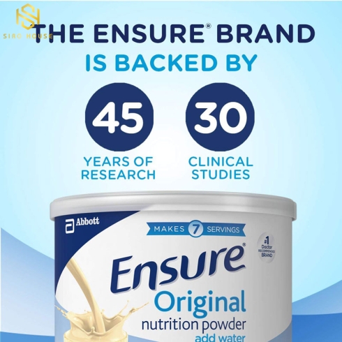 Sữa bột ENSURE Orginal Nutrition Powder 397g - Nhập từ Mỹ