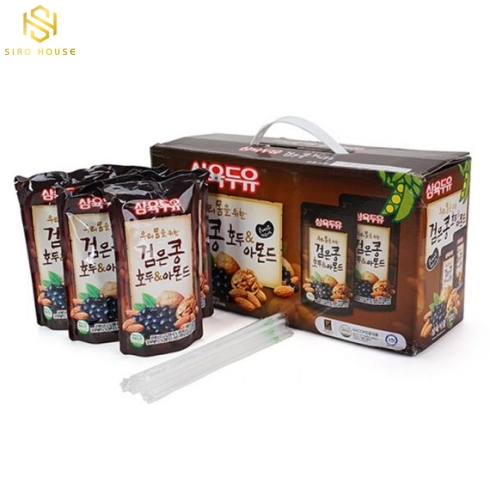 Sữa óc chó hạnh nhân đậu đen SAHMYOOK (195mL x 20 bịch)