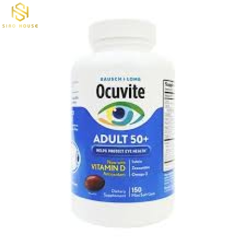 Viên uống bổ mắt BAUSCH + LOMB Ocuvite Adult 50+ 90v 