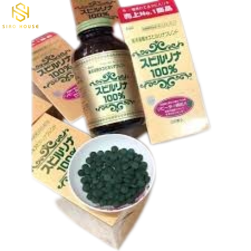 Viên uống tảo xoắn Spirulina Japan Algae Nhật Bản 2200 viên