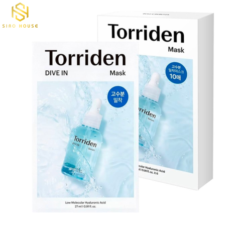 Mặt nạ TORRIDEN Low Molecular Hyaluronic Acid 27mL (1 miếng)