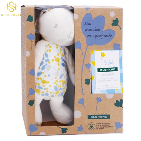 Set nước hoa trẻ em KLORANE Bébé 50mL + Thỏ tai xanh