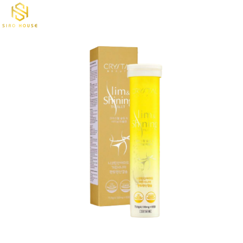 Viên Sủi Giảm Cân CRYSTAL Slim & Shining Tablets (18 VIÊN)