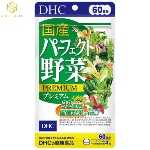 Viên uống rau củ DHC NHẬT BẢN 60 NGÀY (240 viên)