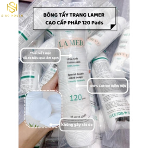 Bông tẩy trang Lamer  (Gói 201 miếng)