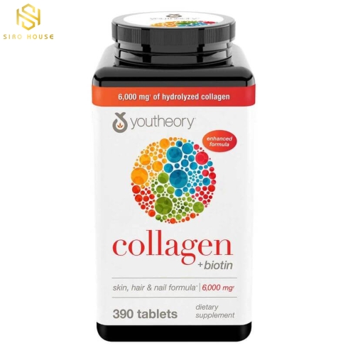 Viên uống Collagen Youtheory 390 viên của Mỹ