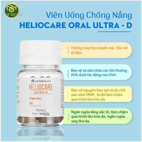 Viên uống chống nắng HELIOCARE Ultra-D 30v