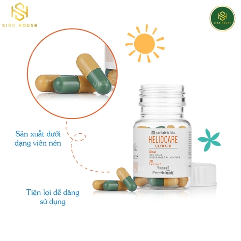 Viên uống chống nắng HELIOCARE Ultra-D 30v