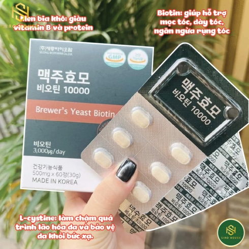 Viên uống mọc tóc BREWER