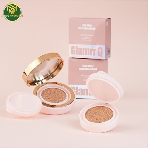 Phấn nước GLAMRR Q Long Wear Dd Cushion SPF50+/PA++++ #01 & 02