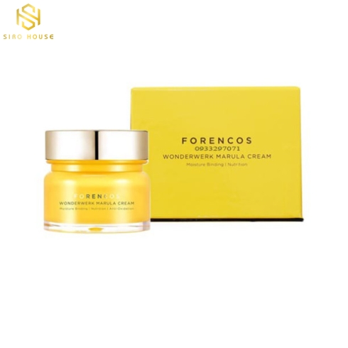 Kem dưỡng ẩm trắng da FORENCOS Wonderwerk Marula Cream
