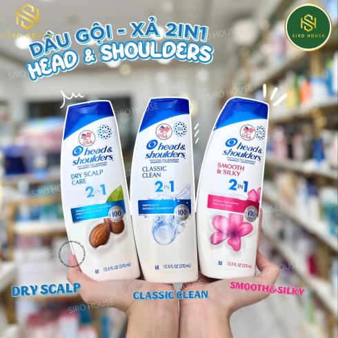 Dầu gội xả HEAD & SHOULDERS 2in1