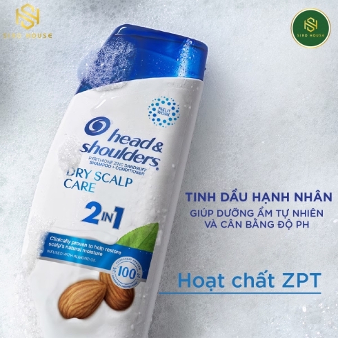 Dầu gội xả HEAD & SHOULDERS 2in1