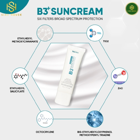 Kem chống nắng INNOSKIN B3+ Suncream 50g 