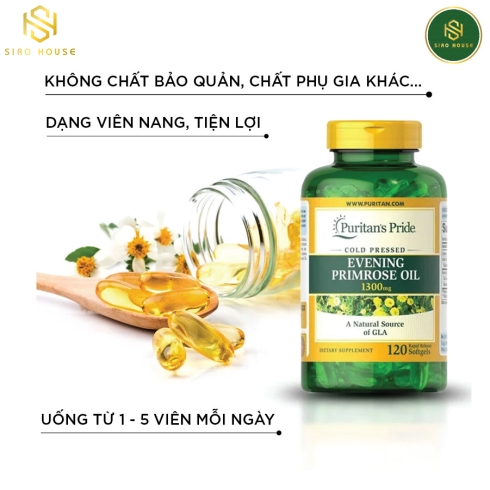 Viên Uống Tinh Dầu Hoa Anh Thảo PURITAN