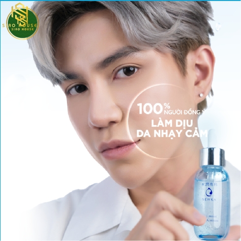 Tinh chất dưỡng ẩm chuyên sâu và ngừa lão hoá SENKA Serum Deep Moist 3X HA Serum 30mL