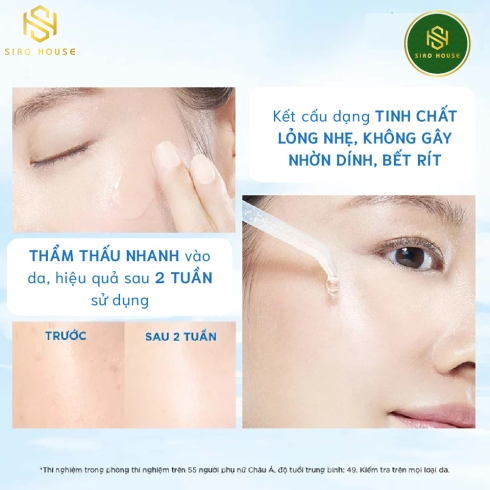 Tinh chất dưỡng ẩm chuyên sâu và ngừa lão hoá SENKA Serum Deep Moist 3X HA Serum 30mL