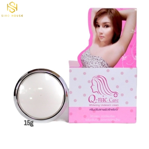 Kem giảm thâm nách Q-Nic Care Whitening Underarm Cream 15g 