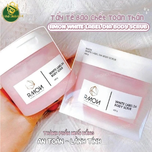 Tẩy tế bào chết RMON White Label Dia Body Scrub 400g