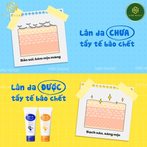 Tẩy tế bào chết mặt ROSETTE Gommage  120g 