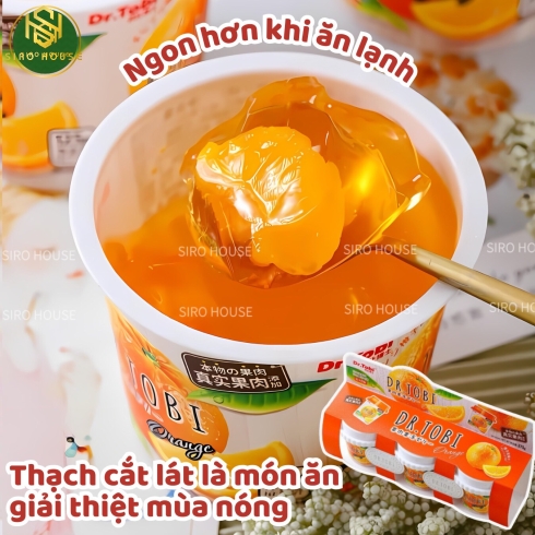 Thạch hoa quả DR.TOBI  