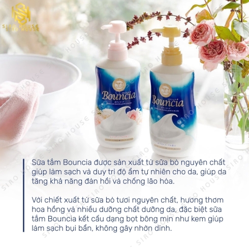 Sữa tắm bò Bouncia 